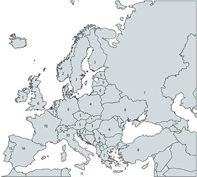 Research by Psychiatric Trainees and Early Career Psychiatrists—Results of a Survey From 34 Countries in Europe